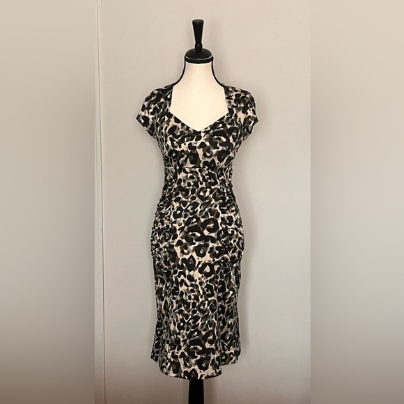 Cocktail dress, cotton stretch - Picture 2 of 11